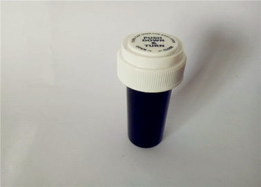 Cina 7 Ukuran Mudah Open Pill Bottle Containers Warna Buram Tahan Air Untuk Ganja pemasok