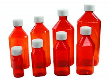 Cina Botol Warna Cair Tembus Botol, Botol Farmasi Certifikat FDA Cair pemasok