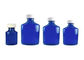 Bahkan Ketebalan Botol Obat Cair Plastik, 3 OZ Botol Resep Cairan Biru pemasok