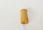 100% Food Grade Polypropylene Pop Top Vial, Gold Plastic Pill Wadah Untuk Ganja pemasok