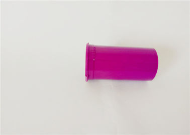 RX Philips Small Plastic Vials Purple Buram Untuk Pil Akses Mudah / Penyimpanan pemasok